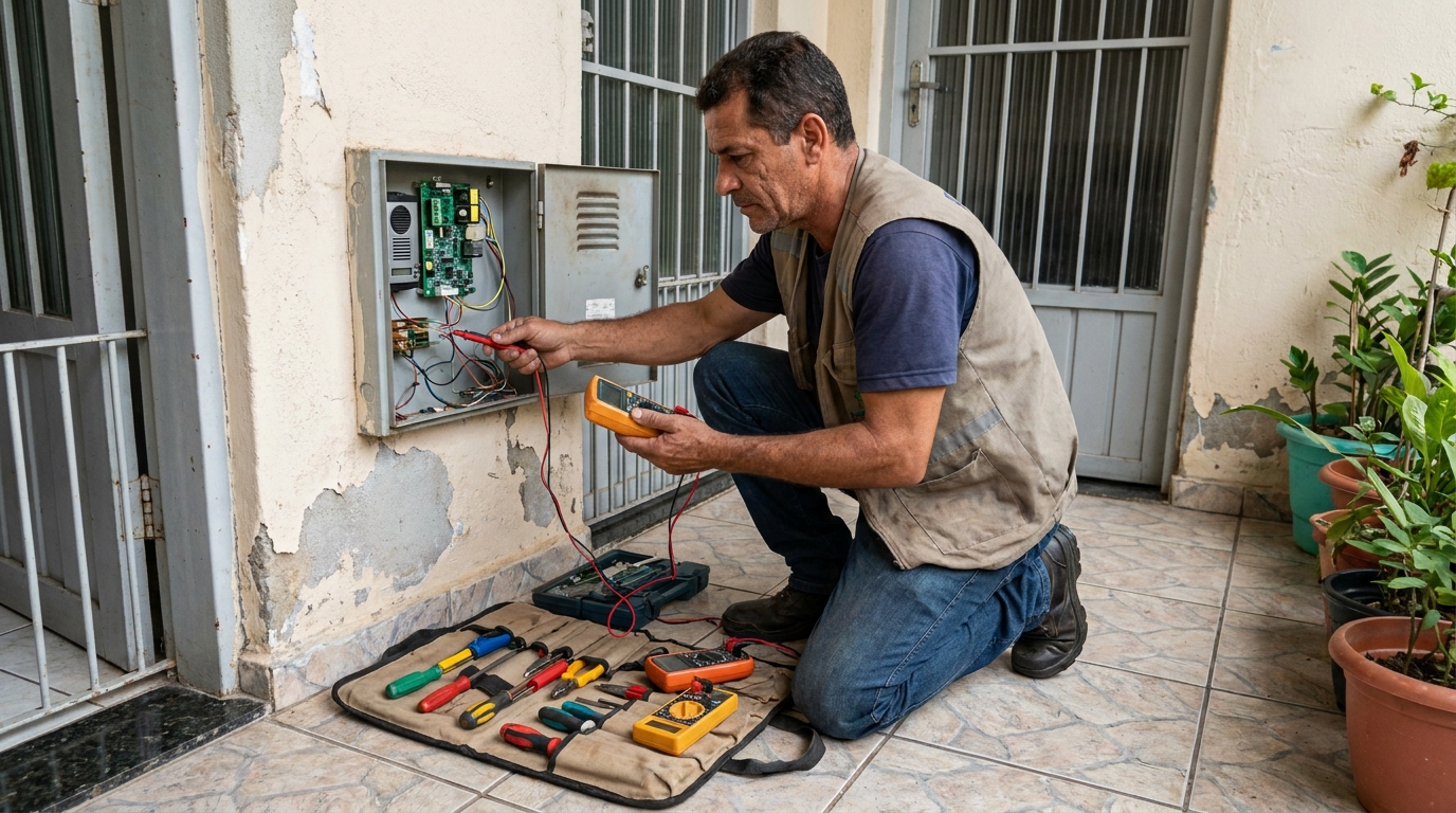 Conserto de interfone profissional em Uberaba‑MG