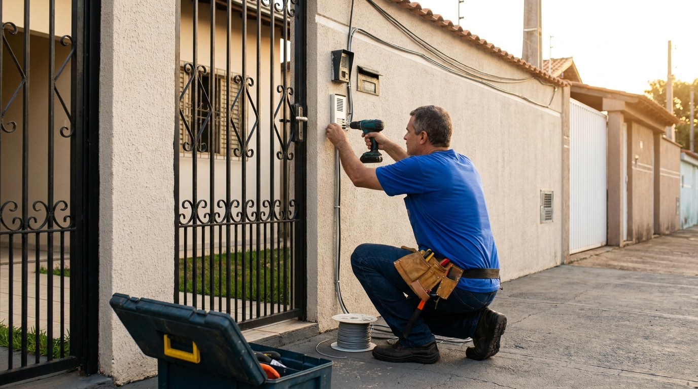 Instalacao de interfone em Uberaba‑MG